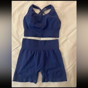 Top and shorts size M